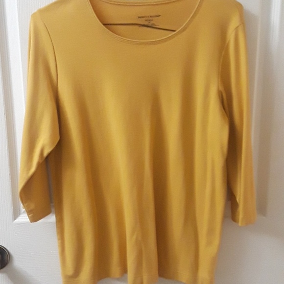 Rebecca Malone Tops - Rebecca Malone Woman 1X.  3/4 length sleeves